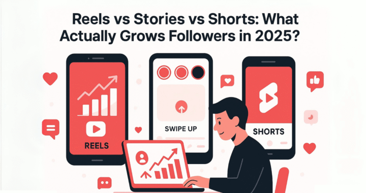 Reels vs Stories vs Shorts: What Actually Grows Followers in 2025?
