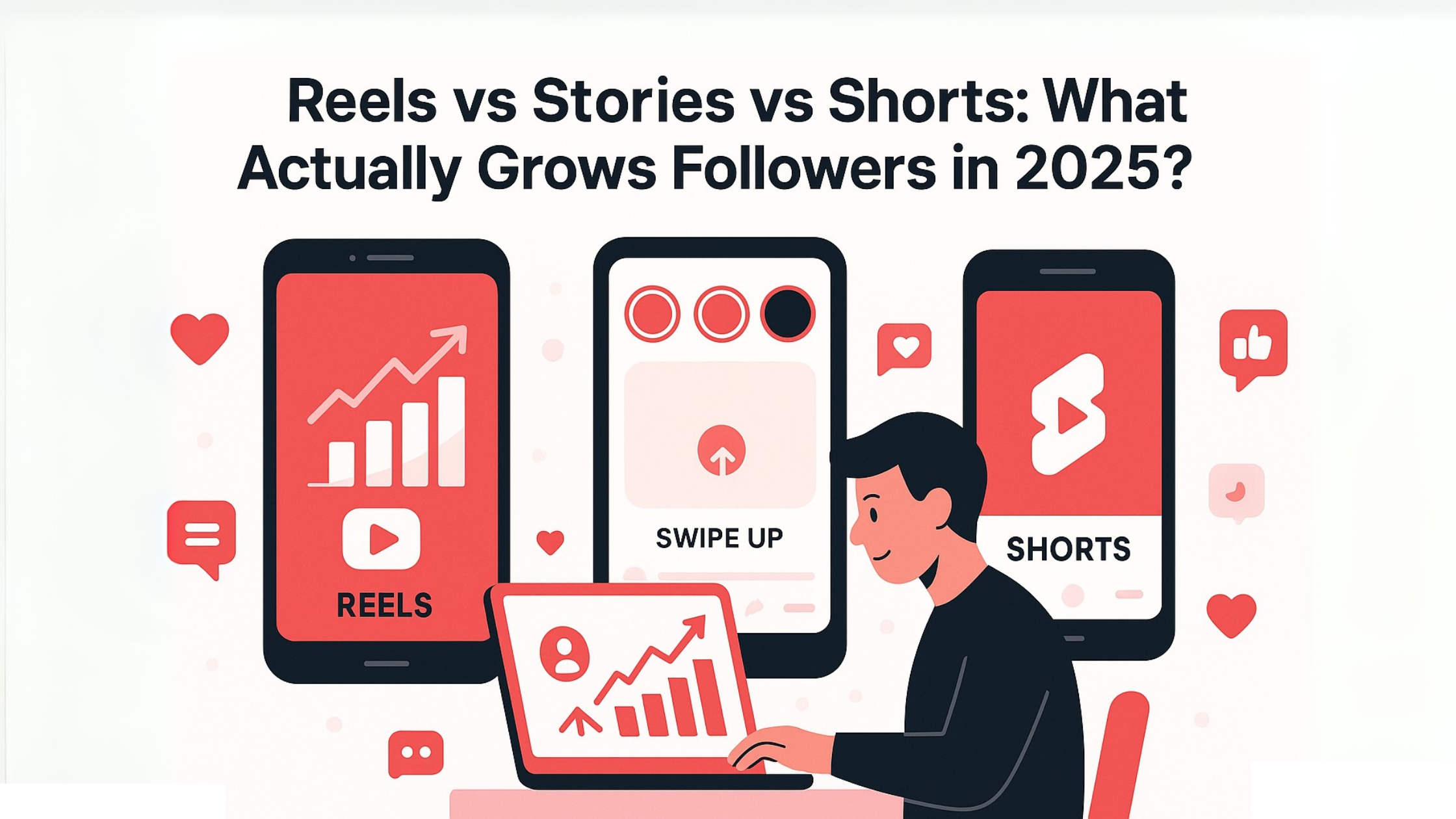 Reels vs Stories vs Shorts