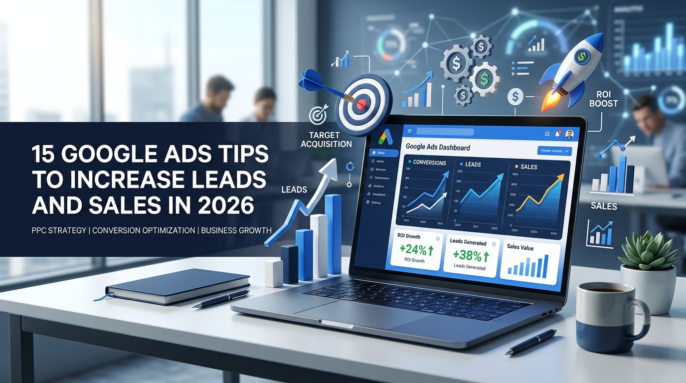 15 Google Ads Tips to Increase Leads and Sales in 2026